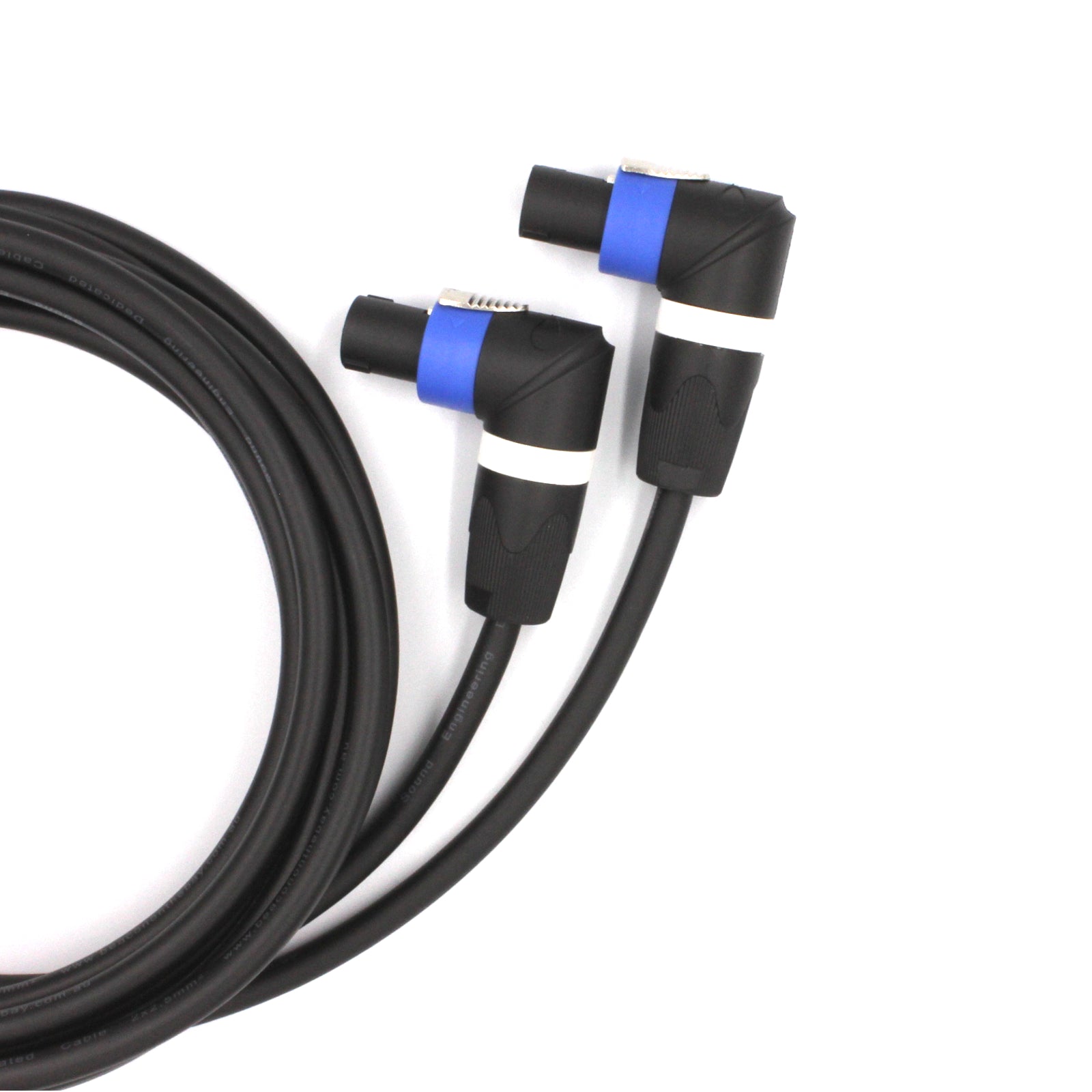 Speakon to Speakon Right Angle or 1/4" or XLR Female Male Speaker Cable Lead Thick Australian Made 2.5mm 13AWG