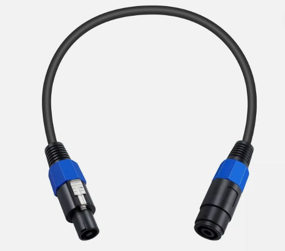 Australian Made Speakon Male / Speakon Female Extender Audio Adapter Lead Cable 2 core or 4 core