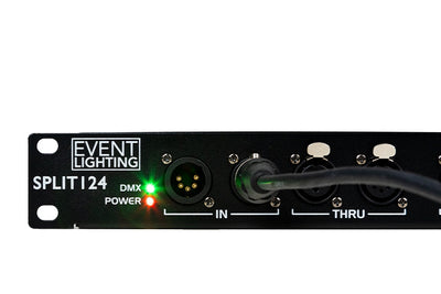 Event Lighting SPLIT124 - 4-way DMX Splitter