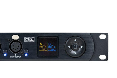 Event Lighting SPLIT228RDM - 2 Inputs 8 Outputs DMX / RDM Splitter