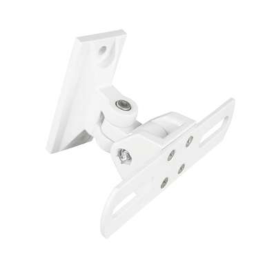 Monitor Speaker wall bracket mount Pivot Tilt White Black