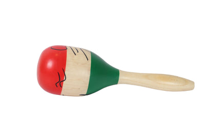 Premium Large Solid Wood Maracas Pair