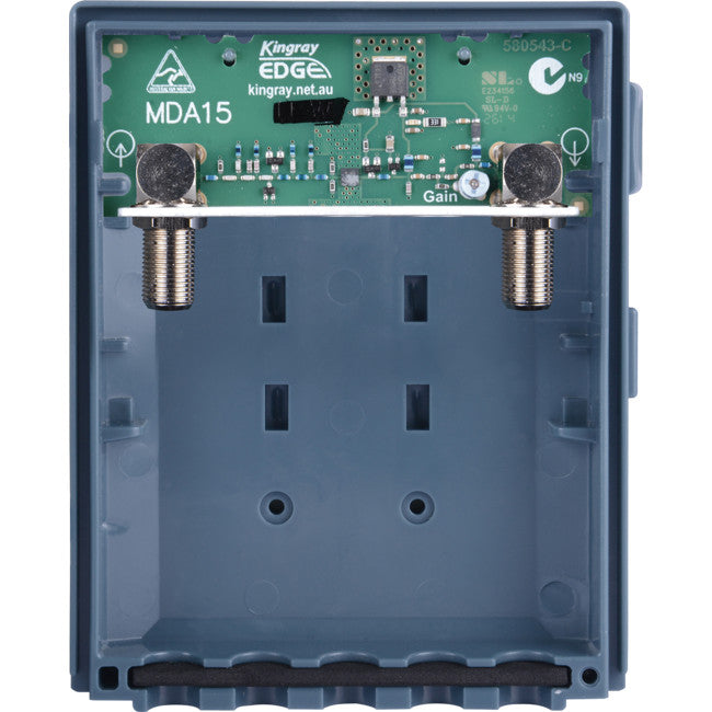 MDA15W 15DB UHF/VHF MASTHEAD AMP LOW NOISE - KINGRAY KINGRAY MDA15W