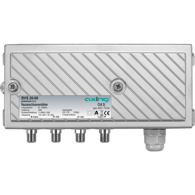 ATSP38 38dB GAIN CATV AMPLIFIER 107dB?V OUTPUT FOX APP: F31092 AXING DA/ATSP38