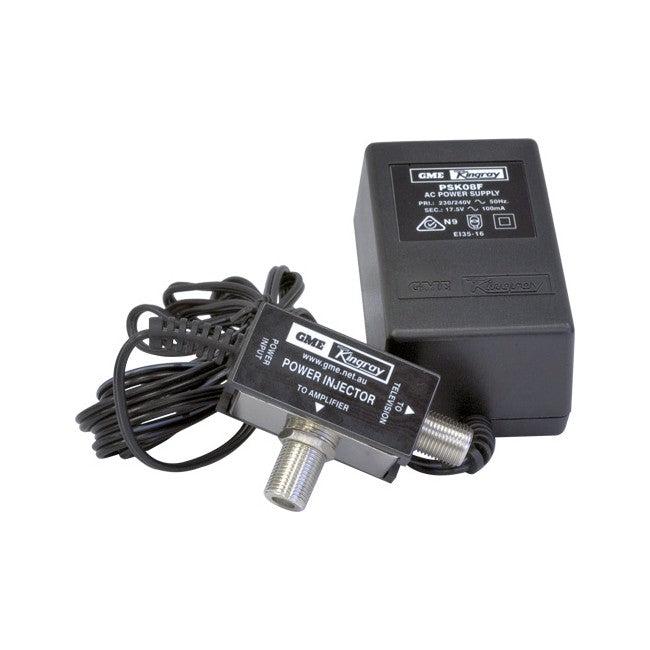 PSK08F 17.5V AC 100MA POWER SUPPLY 'F' TYPE KINGRAY KINGRAY PSK08F