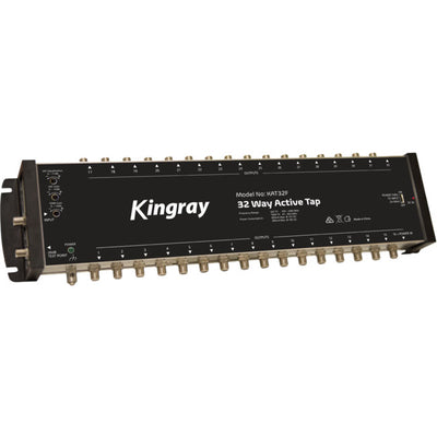 KAT32F 32 PORT ACTIVE TAP 47-2400 MHz GAIN AND SLOPE CONTROL KINGRAY KAT32F