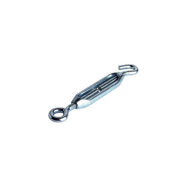 TB185 8MM 5/16" TURNBUCKLE ZINC HOOK AND EYE 14JTBK8