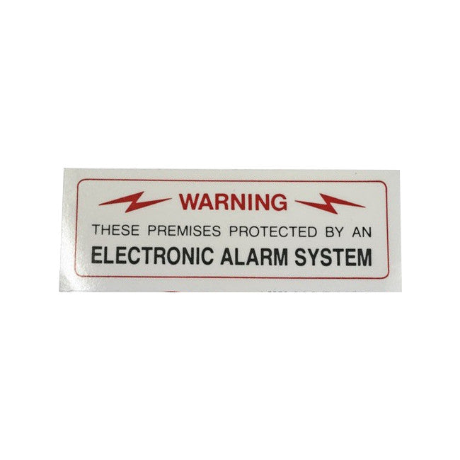BAS1060 - SECURITY STICKER - SOLD AS EACH - NESS