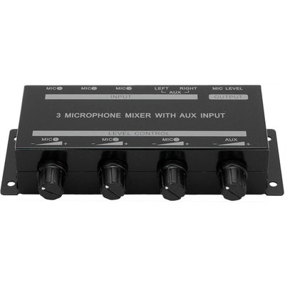 PRO1348 3CH MICROPHONE MIXER WITH AUX INPUT PRO2 A-1348