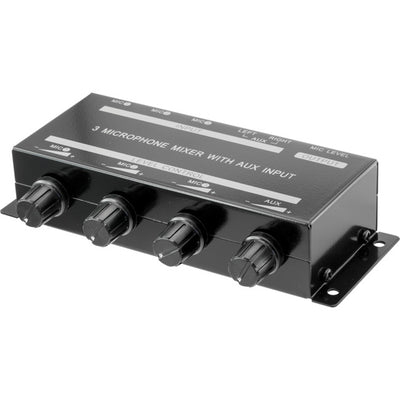 PRO1348 3CH MICROPHONE MIXER WITH AUX INPUT PRO2 A-1348