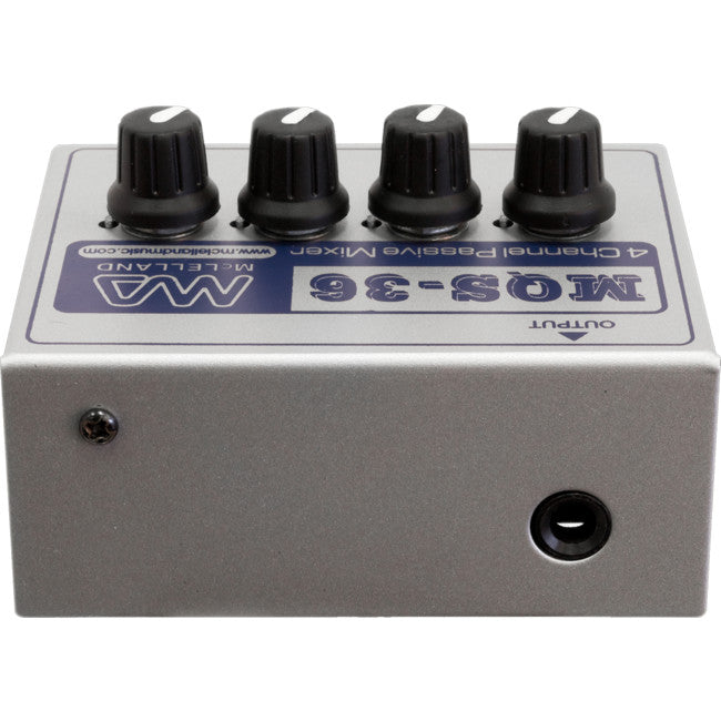MQS36 4CH PASSIVE MIXER LINE OR INSTRUMENT LEVEL MCLELLAND