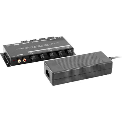 PRO1300 4 ZONE STEREO POWER AMPLIFIER AUDIO WITH HEADPHONE OUT PRO2 A-1300