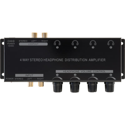 PRO1340 4-WAY HEADPHONE AMPLIFIER WITH LOOP OUT PRO2 A-1340