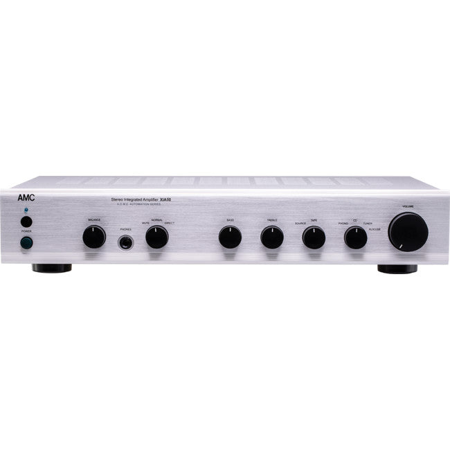 XIA50S 50W RMS PER CHANNEL STEREO AMP HIGH CURRENT - SILVER - AMC AMC XIA50S