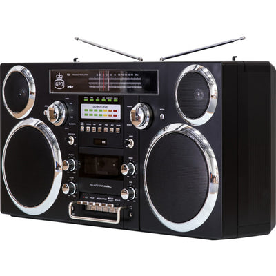 BROOKBLK BROOKLYN DAB+ CD BOOMBOX BLACK GPO GPO-BROOK-BLK