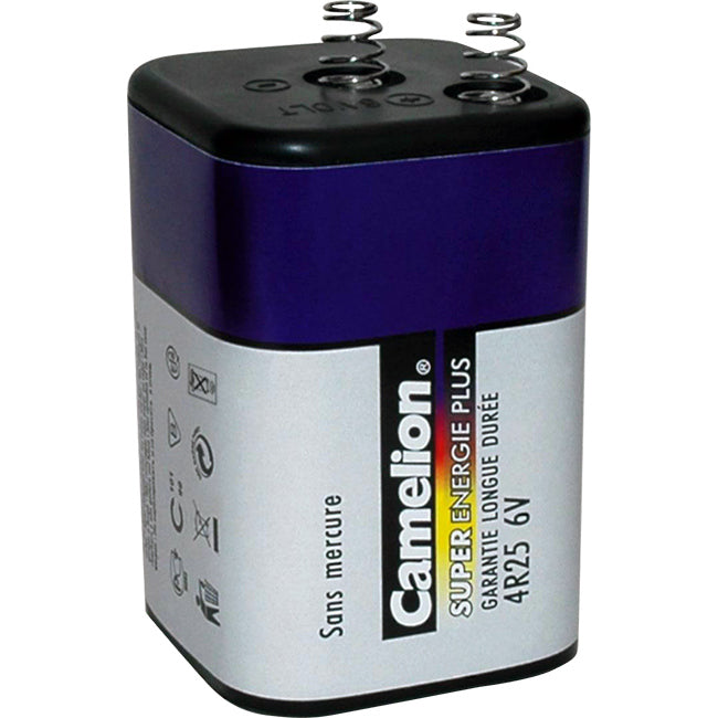 CA4R25 6V LANTERN BATTERY SUPER HEAVY DUTY CAMELION BLUE SERIES CAMELION CA6V