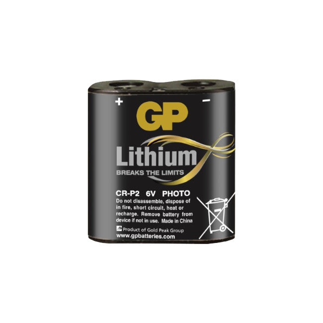 CRP2C1 6V 1400MAH LITHIUM BATTERY GP EQ TO DL223A GP CRP2C1