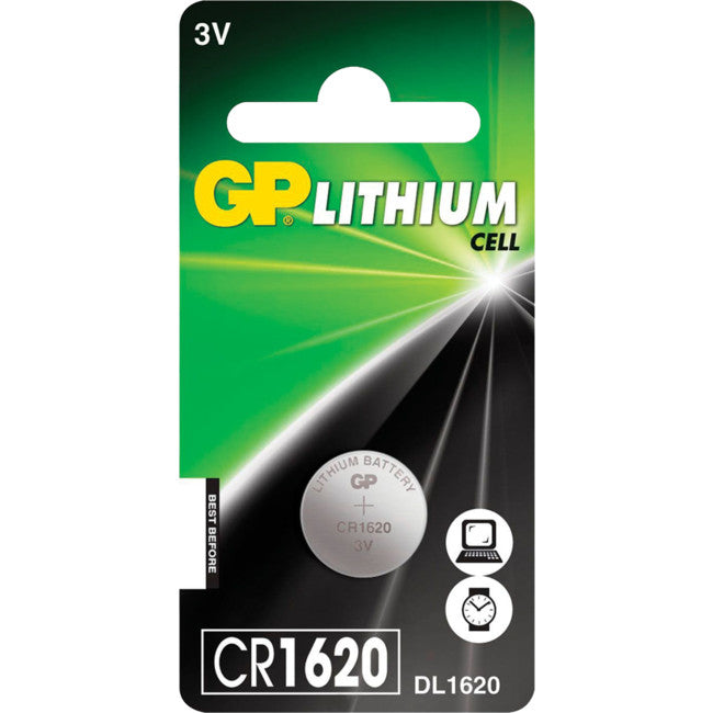 CR1620C1 - 3V 75MAH LITHIUM BATTERY GP - GP
