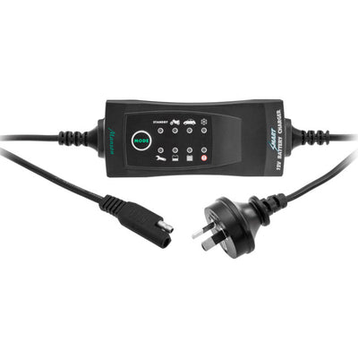 SBC8168 12V LEAD ACID BATTERY CHARGER 4 STAGE 5-120AH SEALED&WET MANSON SBC-8168