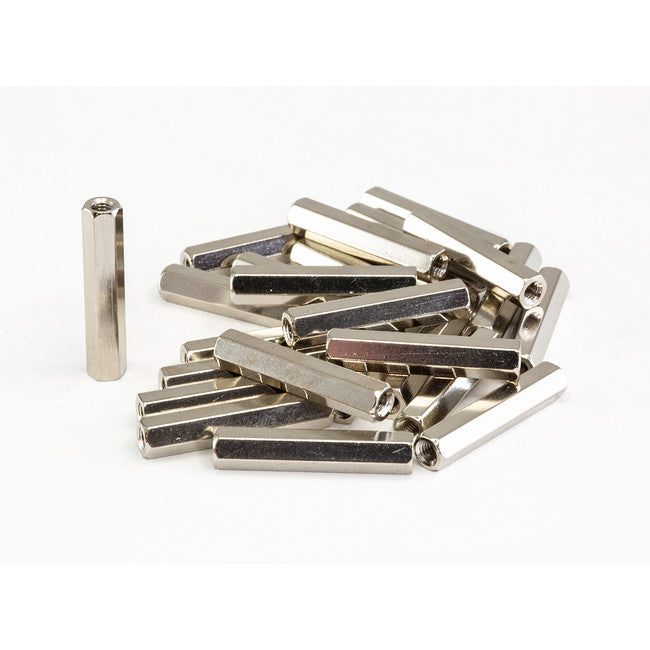 H1268-25 25MM TAPPED METAL SPACER PK25 H1268/25