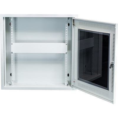 61123NG 12RU IN WALL RACK CABINET 600MM X 150MM LDR RCLDR-WB-FT-61123NG