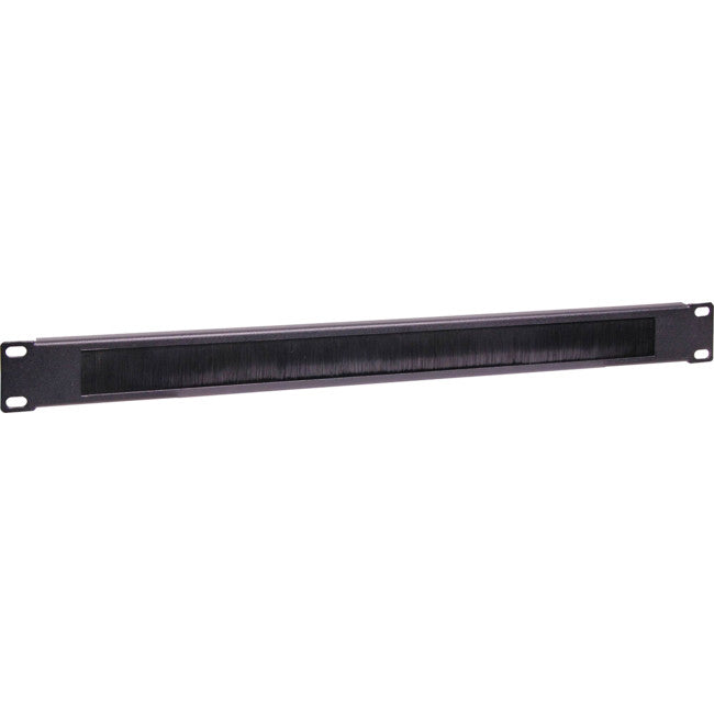 H5179 19" 1U BRUSH ENTRY RACK PANEL ZIP RACK H5179