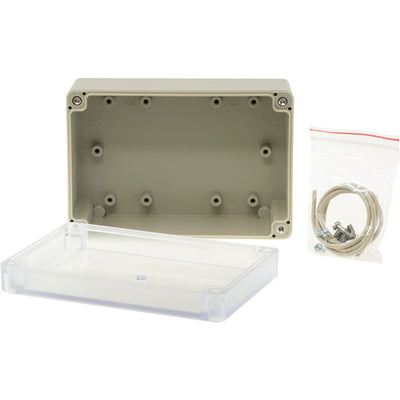 CB8808 CLEAR LID CABINET MEDUIM 125X85X55 203-112C-1