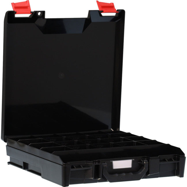 STS-BK ABS SMALL CASE WITH DIVIDERS BLACK STORAGETEK 33STS-BK