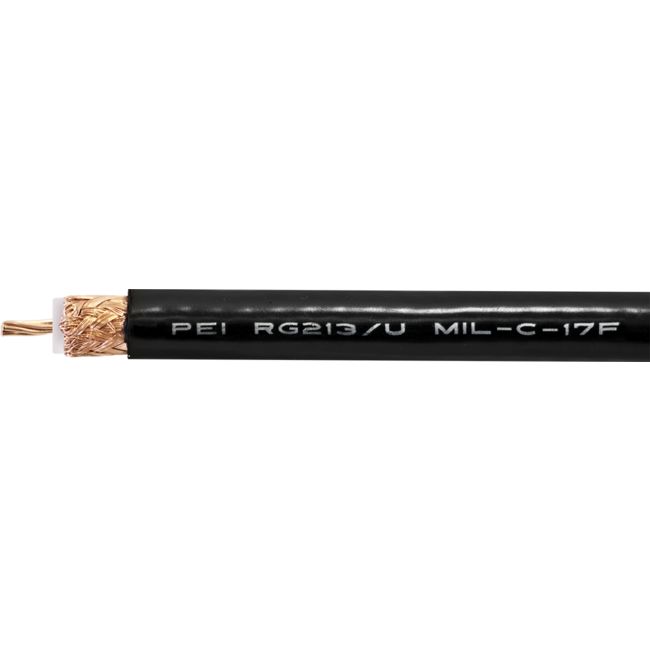RG213DB-1M 50 OHM RG213 STRANDED COAX-1M HEAVY DUTY PER METRE ( 100M ) DOSS