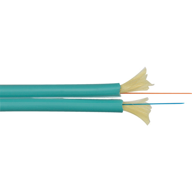 D50125MOM3P DUPLEX FIBRE CABLE - 1M MULTI MODE OM3 PLENUM CLEERLINE D50125MOM3P