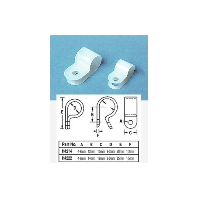 H4222 LARGE CABLE CLAMP 100PK 100 PACK H4222A