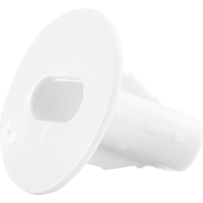 15FTBW SIAMESE RG6 FEED THRU BUSHING 15MM WHITE WL6114W