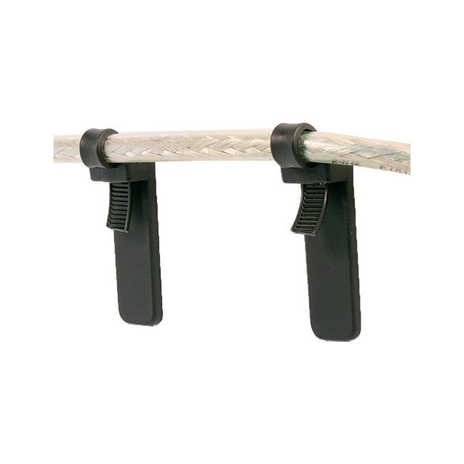 DWCL6 WIRE CLIP CABLE ORGANISER 6PK ADHESIVE BACKED - BLACK DOSS DOSS EPWRCLP66401