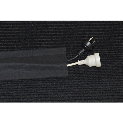 HP2000 1METRE CABLE COVER CARPET GRIP BLACK VELCRO HP2000