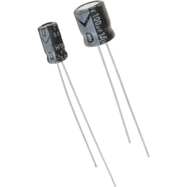 SSR100-16 - 100MF 16V SSR MINI RADIAL - CAPACITOR