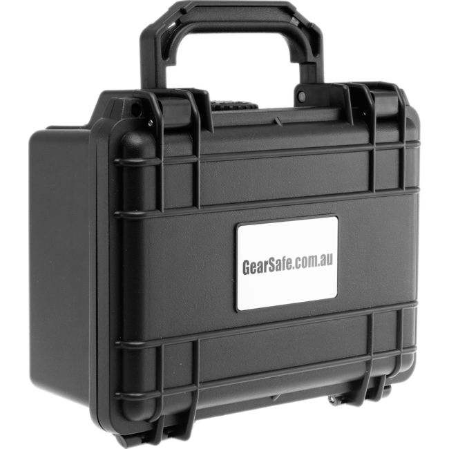 GS007B BLACK 210 X 167X 90 PROTECTIVE CASE WITH FOAM GEARSAFE GEARSAFE GS-007B