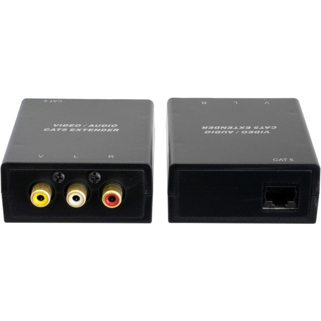 PRO1221 COMPOSITE STEREO CAT5 EXTENDER STEREO AUDIO BALUN PRO2 A-1221
