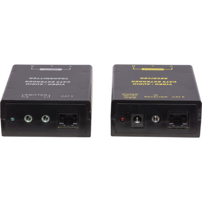 PRO1211 COMPOSITE VIDEO CAT5 EXTENDER STEREO AUDIO WITH IR BALUN PRO2 C5IRB