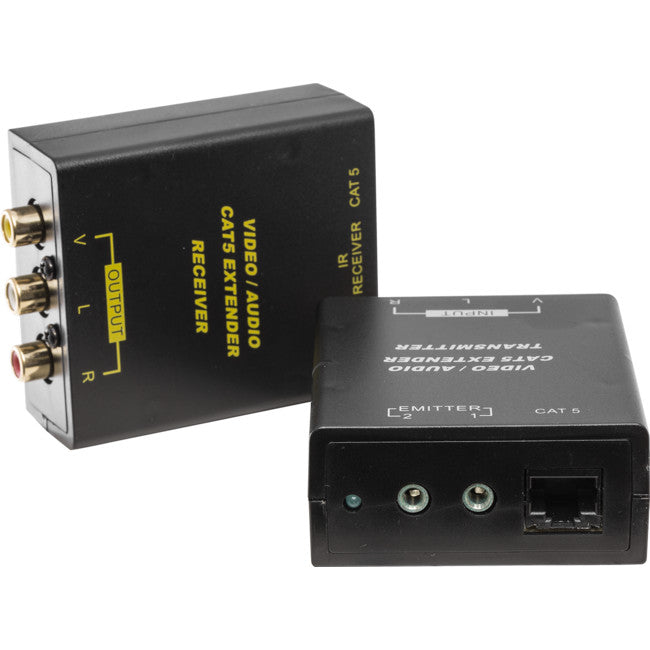 PRO1211 COMPOSITE VIDEO CAT5 EXTENDER STEREO AUDIO WITH IR BALUN PRO2 C5IRB
