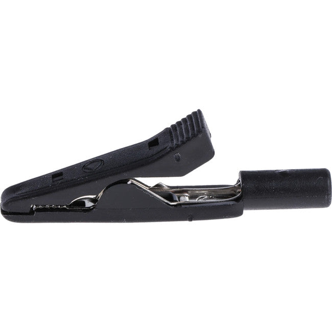 MA1B SMALL HIRSCHMANN CLIP - BLACK ALLIGATOR TEST LEAD ADAPTOR HIRSCHMANN 07862161