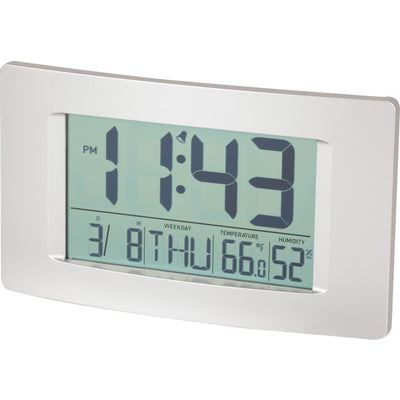 XC0225 LCD CLOCK WITH TEMPERATURE CALENDAR DIGITECH XC0225