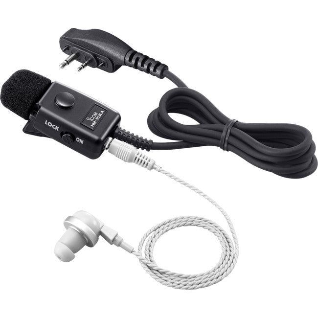 HM153LA EARPIECE PTT SPEAKER MIC SUIT IC41W ICOM ICOM HM153LA