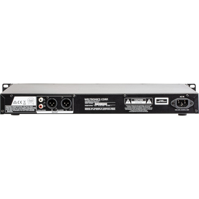 SCD300 RACK MOUNT SINGLE CD PLAYER BALANCED & UNBALANCED O/P AMC SCD-300