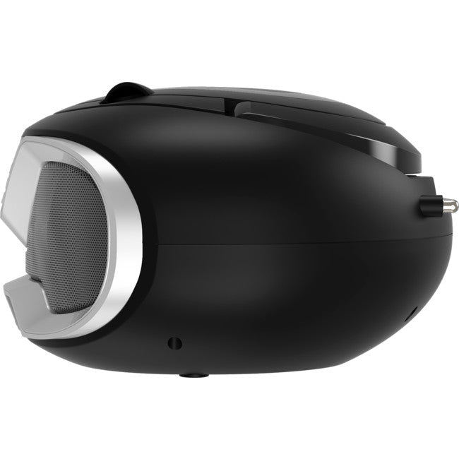 CD200BLK PORTABLE BLUETOOH CD PLAYER OAKCASTLE BOOMBOX BLACK MAJORITY MY-1000002731