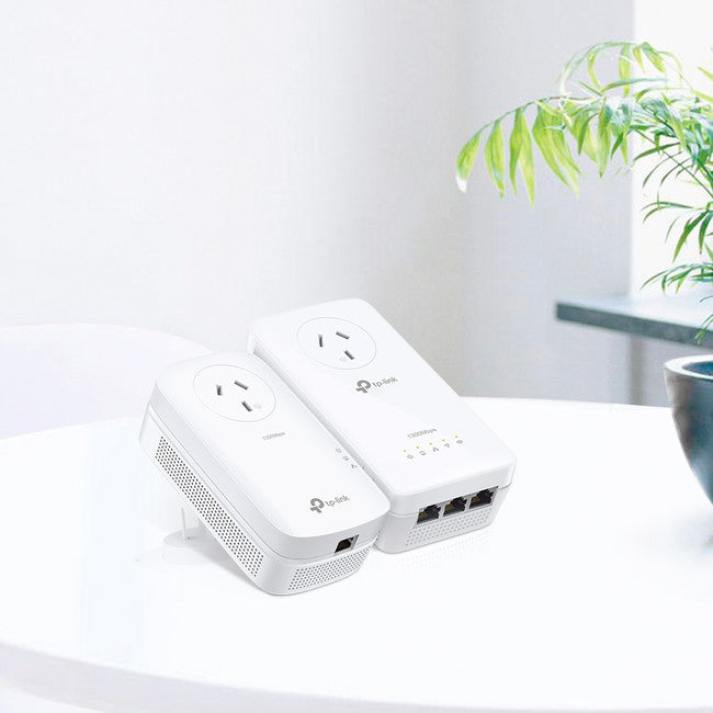 WPA8630PKIT AC1300 POWERLINE EXTENDER KIT GIGA POWER PASS THROUGH TP-LINK TL-WPA8630PPKIT