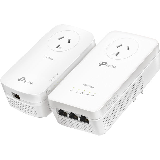 WPA8630PKIT AC1300 POWERLINE EXTENDER KIT GIGA POWER PASS THROUGH TP-LINK TL-WPA8630PPKIT