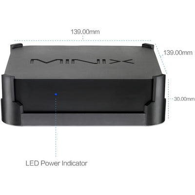 MNJ50C-4 MINI PC WITH WINDOWS 10 PRO INC VESA MOUNT FOR TV MINIX MNEOJ50C-4PLUS