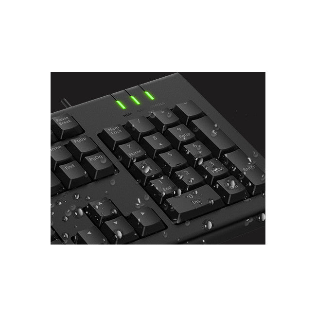 X120PRO WIRED OPTICAL MOUSE KEYBOARD RAPOO RAPOO KBRP-X120PRO-BK