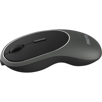 SPK7413 2.4G WIRELESS OPTICAL MOUSE M413 GRAY RECHARGEABLE 4 BUTTN PHILIPS