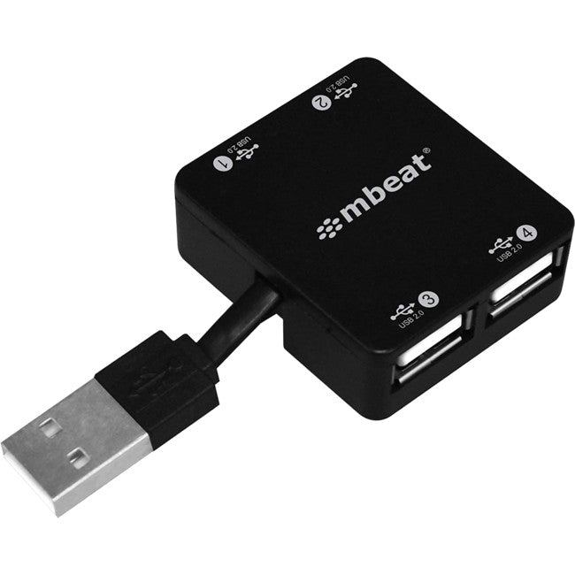 UPH110K 4 PORT SUPER MINI USB 2.0 HUB MBEAT MBEAT USB-UPH110K